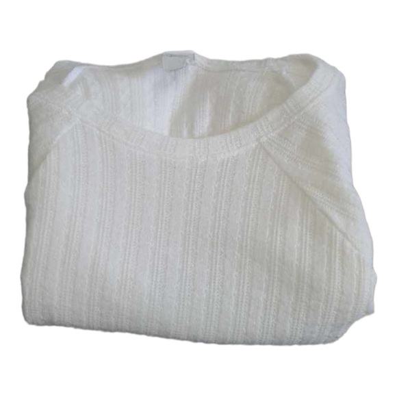 Melrose & market soft knit white sweater size XL - Picture 2 of 2